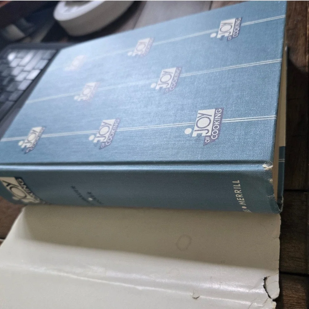 Bobbs-Merrill Joy of Cooking Cookbook Vintage Hardcover Revised Book